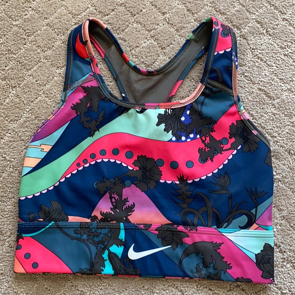 Nike long sports bra